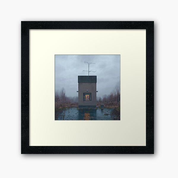 The Booth Framed Art Print