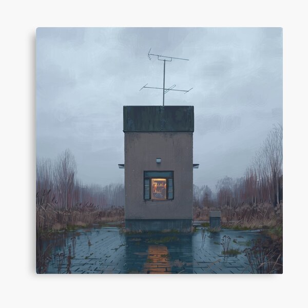 The Booth Canvas Print