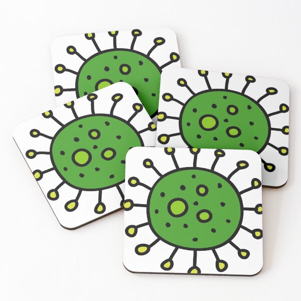 Item preview, coronavirus seamless doodle pattern, vector illustration designed and sold by zizimentos.