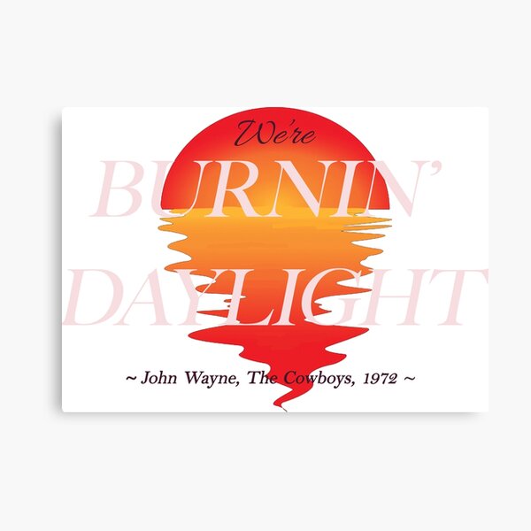 Item preview, BURNIN' DAYLIGHT designed and sold by The Tricky Pony Co..