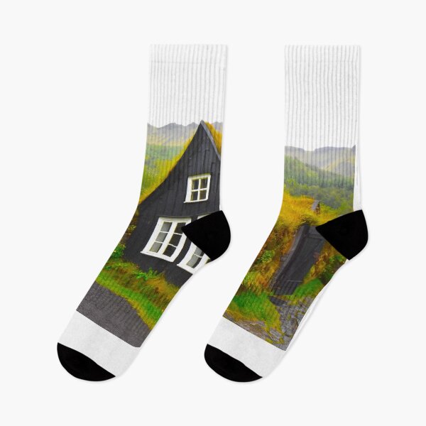 Item preview, House in Iceland, Europe designed and sold by lissandra900.