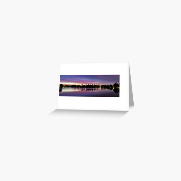 Natures Light Show Greeting Card