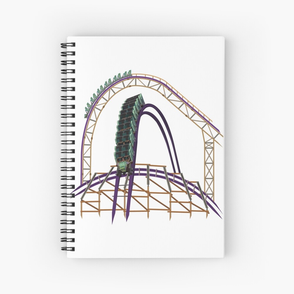 Item preview, Spiral Notebook designed and sold by CoasterMerch.
