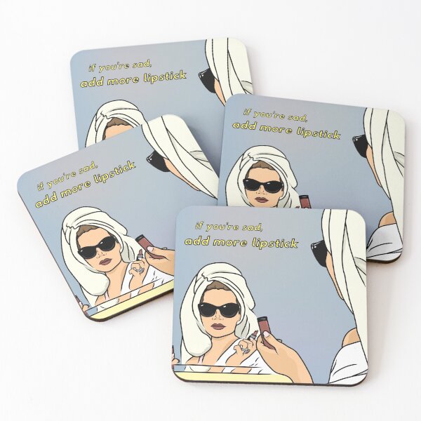 Item preview, If You're Sad, Add More Lipstick designed and sold by Zozi Designs.