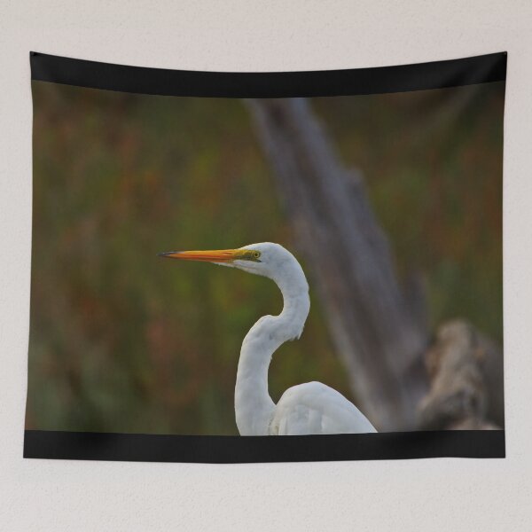 Item preview, A Profile Of A Pretty White Heron designed and sold by Jason Gilbert.