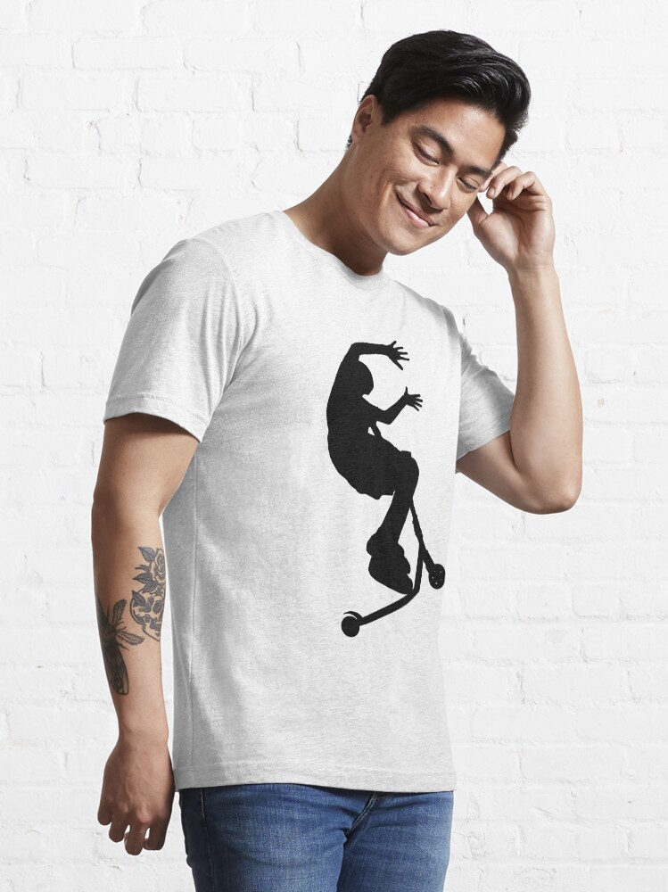 Alternate view of Scooter Trick - No Hander Essential T-Shirt