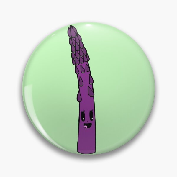 Item preview, Asparagus (Purple) designed and sold by stickerstone.