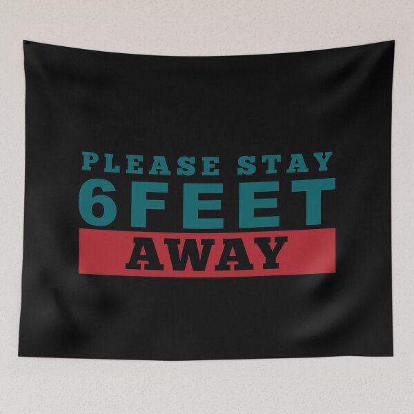Item preview, Social Distancing - Please Stay 6 Feet Away designed and sold by corbrand.
