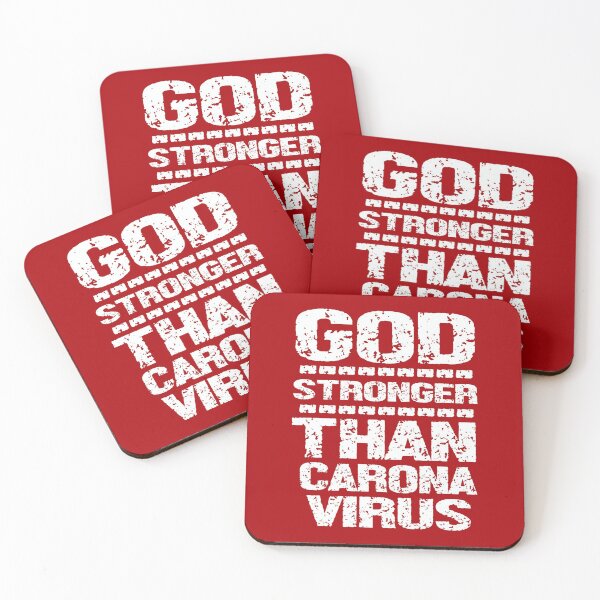Item preview, God Is Greater Than Coronavirus designed and sold by trueblue0036.