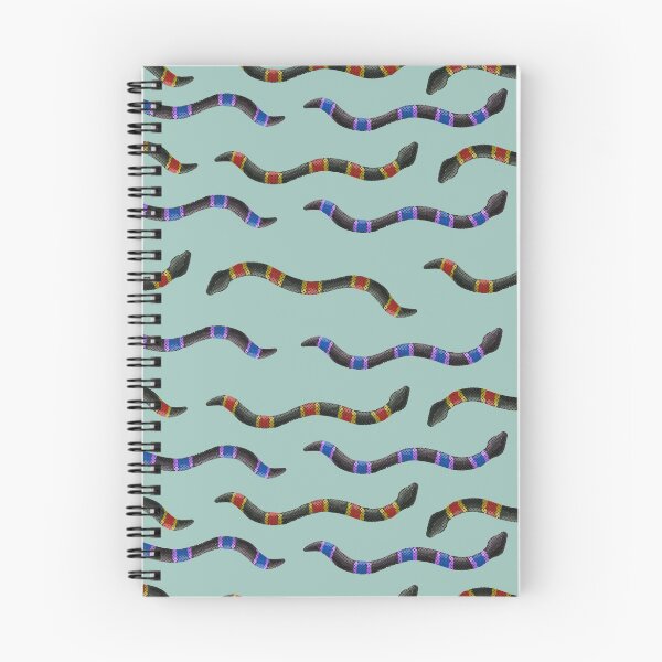 Item preview, Slithering Snakes - blue background designed and sold by kkati.
