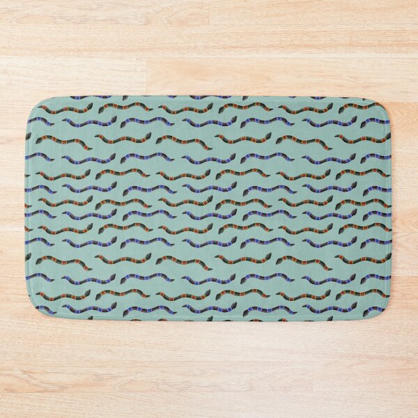 Item preview, Slithering Snakes - blue background designed and sold by kkati.