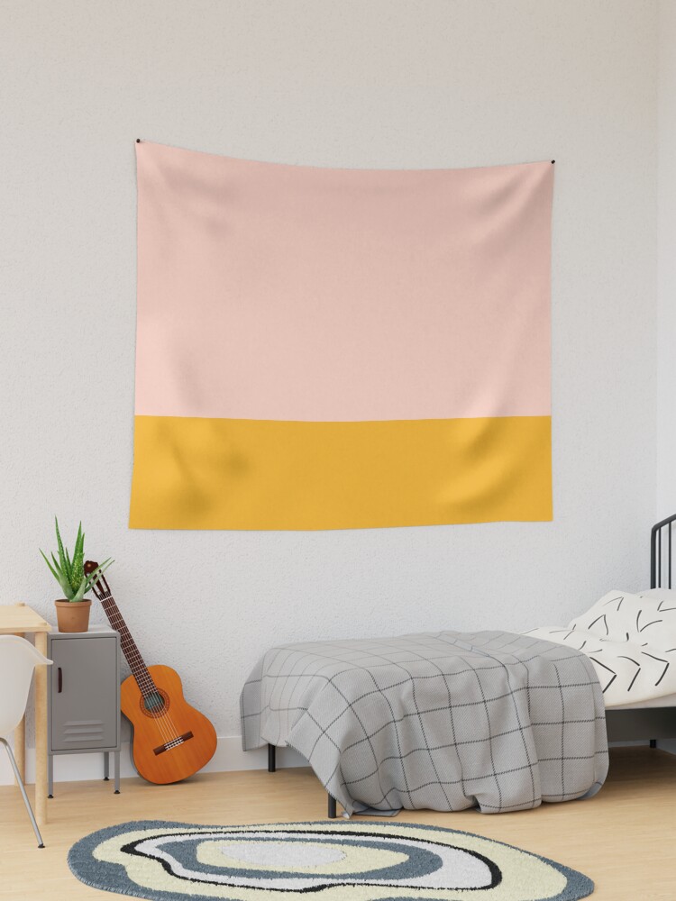 Mustard yellow tapestry sale