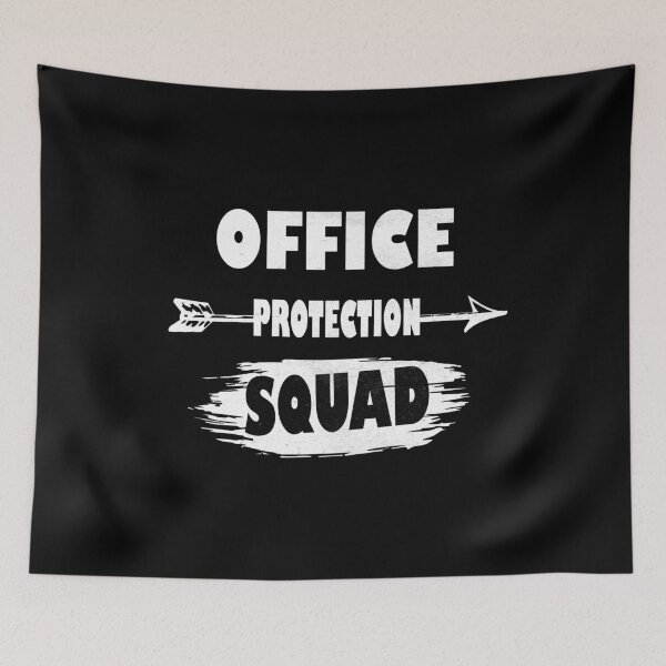 Item preview, Office Protection Squad - Funny Matching Gift graphic designed and sold by Grabitees.
