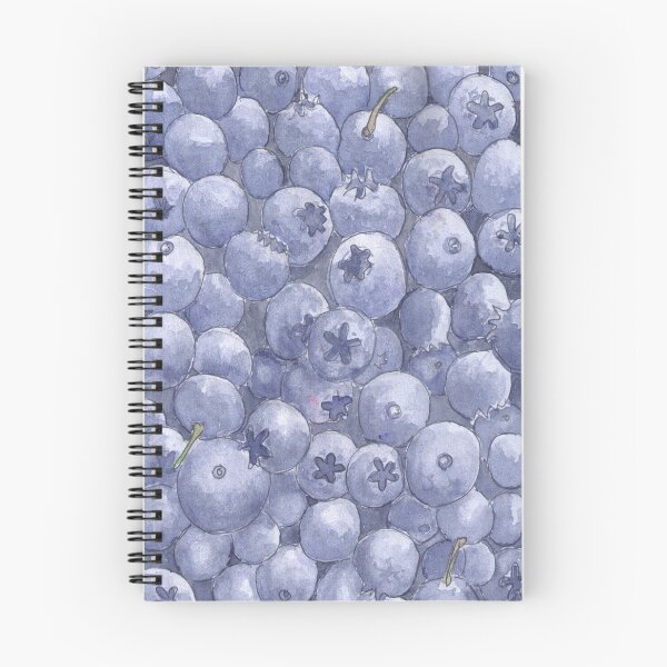 Artikelvorschau, Blaubeeren - Realistisches Aquarell entworfen und verkauft von VioletNesdoly.