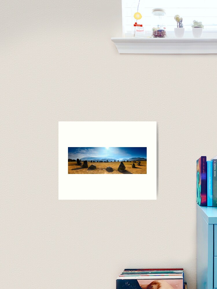 Thumbnail 2 of 3, Art Print, Castlerigg Stone Circle Panorama designed and sold by sjbowen.