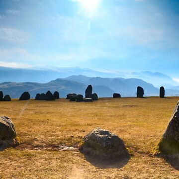 Artwork thumbnail, Castlerigg Stone Circle Panorama by Simon Bowen