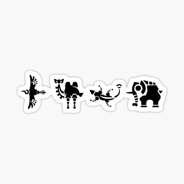 divine beasts Sticker