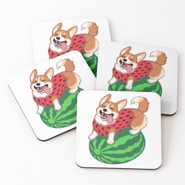 Item preview, Watermelon Corgi designed and sold by risachantag.