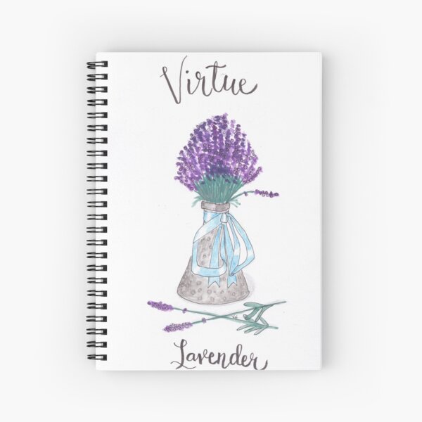 Lavender - Virtue Spiral Notebook