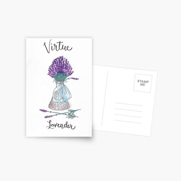Lavender - Virtue Postcard