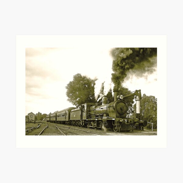 Engine 2705 at Thirlmere Art Print