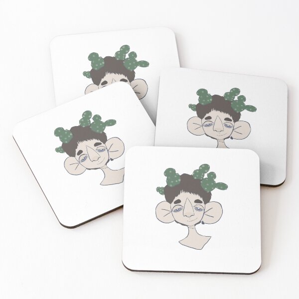 Item preview, Cactus head designed and sold by sad-fish.