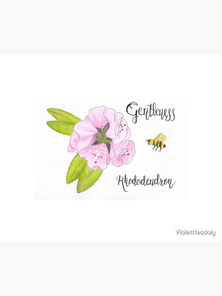 Rhododendron - Gentleness by VioletNesdoly