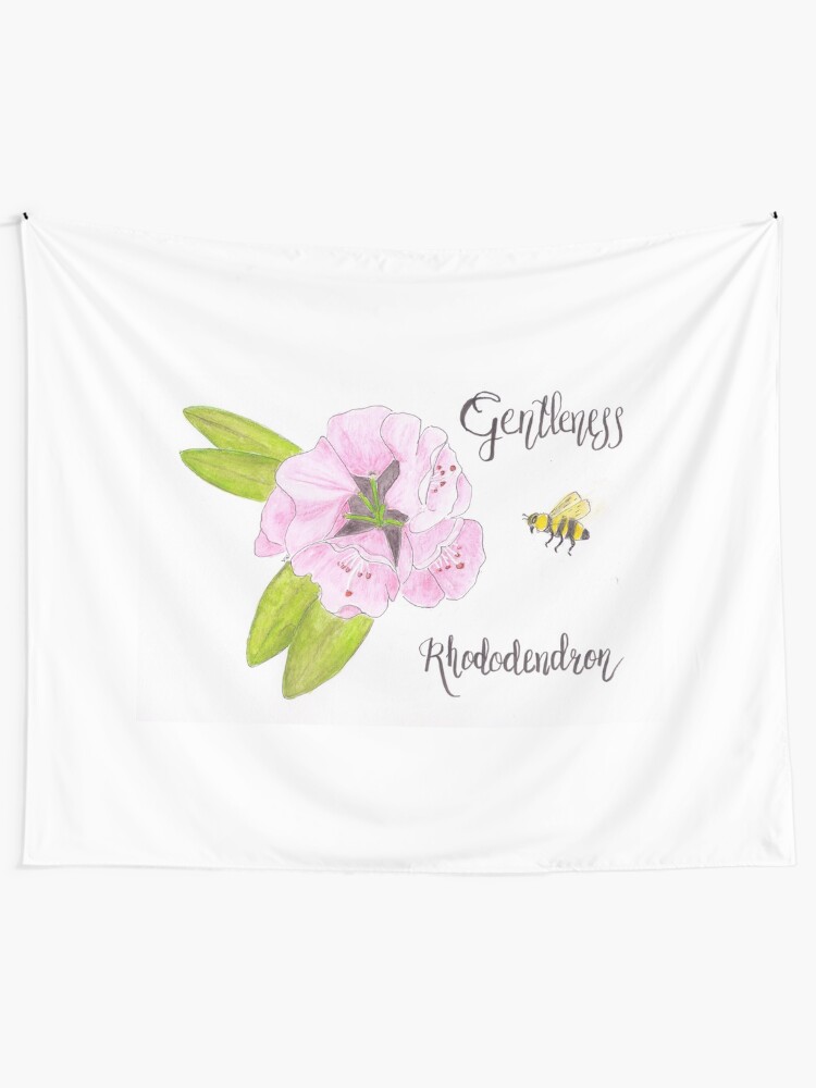 Alternate view of Rhododendron - Gentleness Tapestry