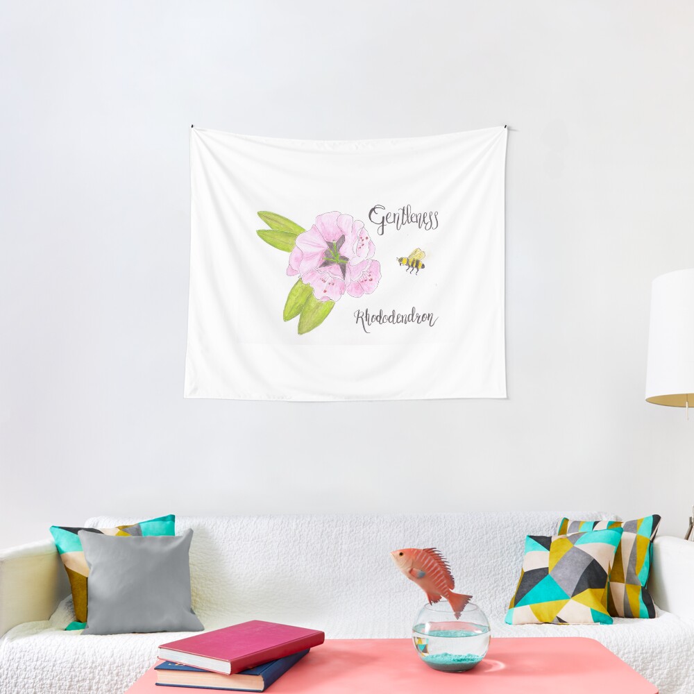 Rhododendron - Gentleness Tapestry