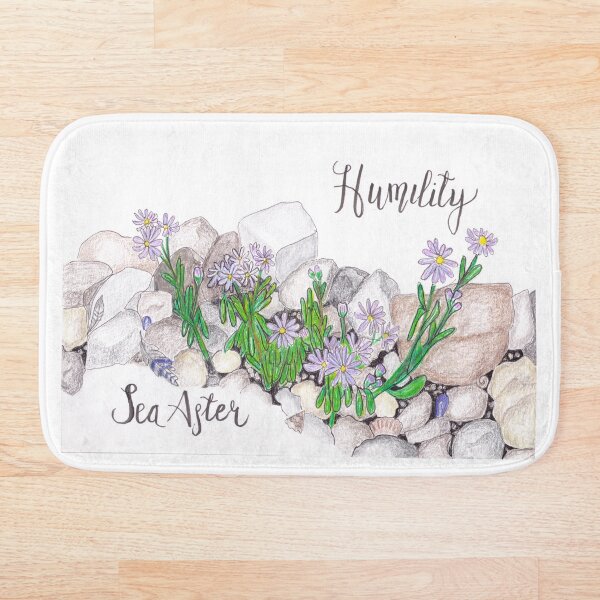 Sea Aster - Humility Bath Mat