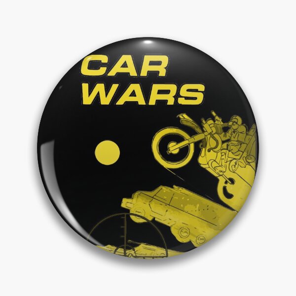 Item preview, Auto Duel - Apocalyptic Yellow designed and sold by Ghost Bunny Design.