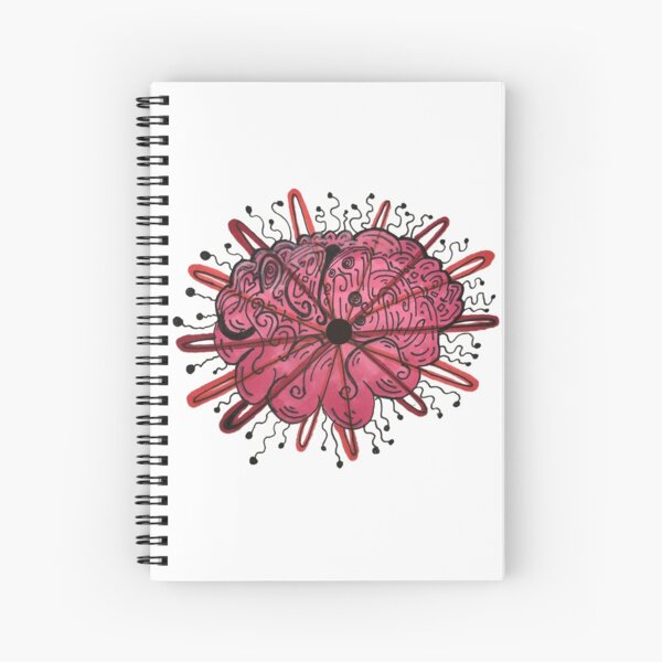 Distorted Reality Spiral Notebook