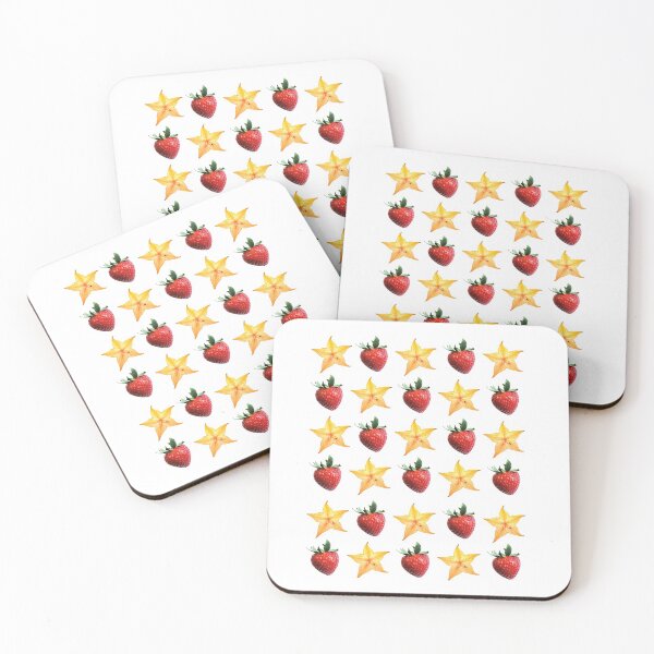 Item preview, Star fruit and strawberries designed and sold by aktiveaddict.