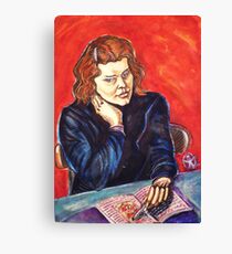 The Young Teacher Canvas Print