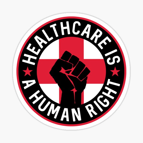 Item preview, Healthcare Is A Human Right designed and sold by Anarcha-Maenad.