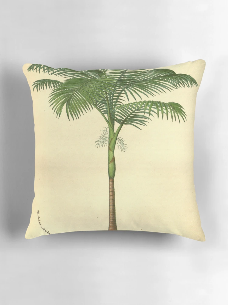 Aperçu 3 sur 4. Coussin avec l'œuvre Flore des serres et des... créée et vendue par Rodeoclash.