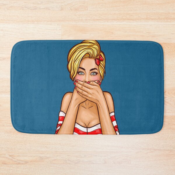 Item preview, Pop Art Speak no Evil design drawing gift idea for women designed and sold by BRtisticDesigns.
