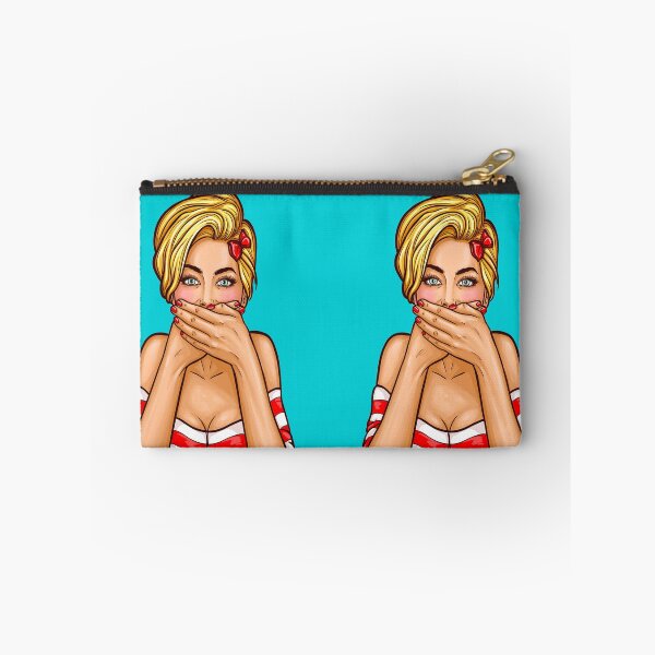 Item preview, Pop Art Speak no Evil design drawing gift idea for women designed and sold by BRtisticDesigns.