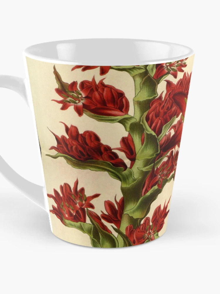 Aperçu 3 sur 4. Mug à café avec l'œuvre Flore des serres et des... créée et vendue par Rodeoclash.