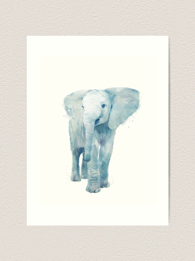 Alternate view of Elephant Art Print