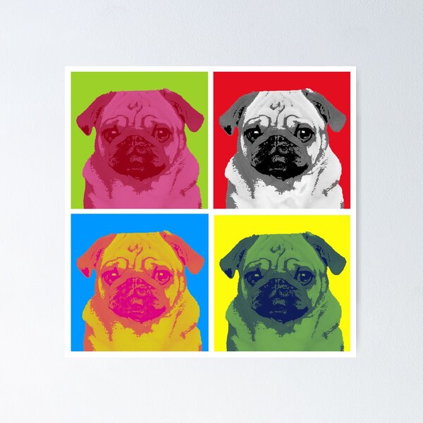 Item preview, Pop Art Pug designed and sold by kathleenlegakis.