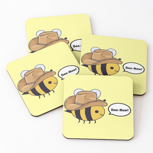 Artikelvorschau, Bee-Haw! Cowboy Bumble Bee entworfen und verkauft von WildDaisy.