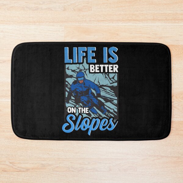 Item preview, Cute Life Is Better On The Slopes Skiing Pun designed and sold by perfectpresents.