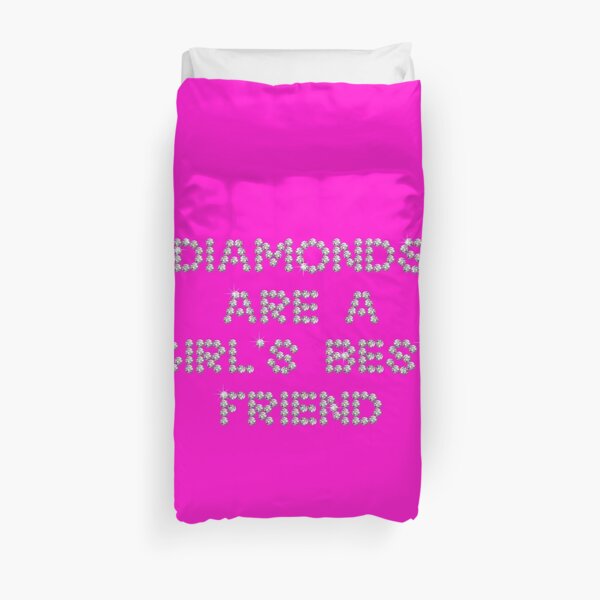 Diamonds are a girl's best friend Bettbezug