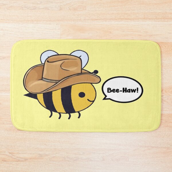 Artikelvorschau, Bee-Haw! Cowboy Bumble Bee entworfen und verkauft von WildDaisy.