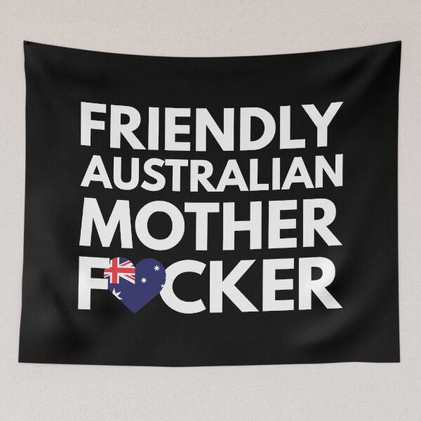 Item preview, Friendly Australian MF Mother Focker Australia designed and sold by HelloFromAja.