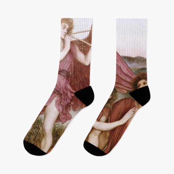Item preview, Lovers and an Angel vintage -  Evelyn De Morgan designed and sold by Vintage Designs +.