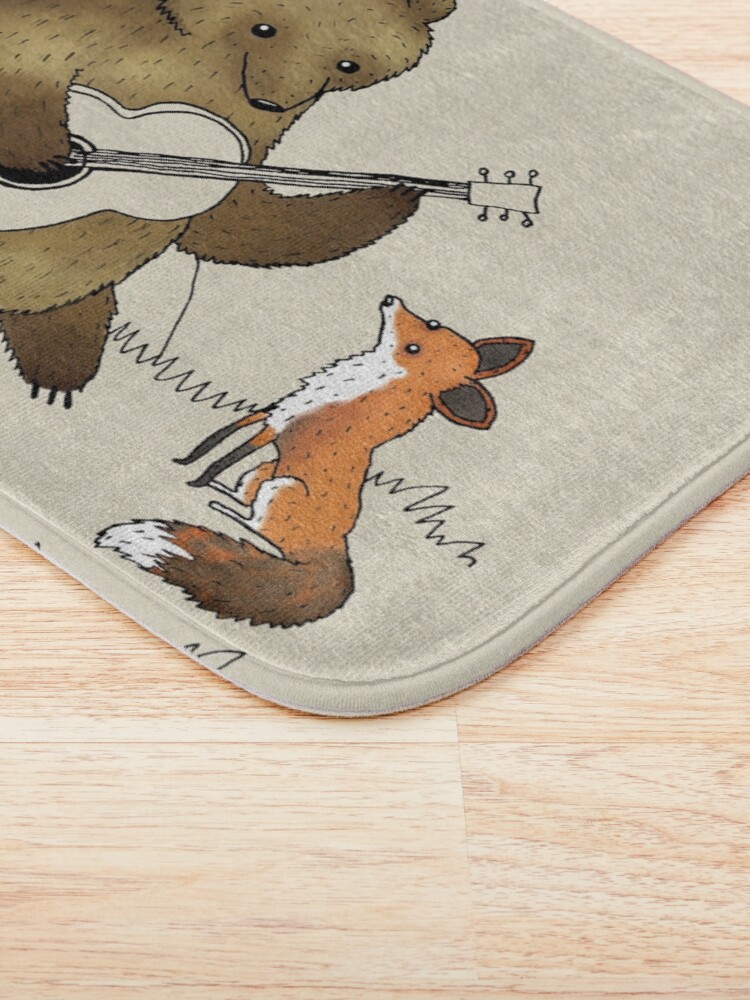 Alternate view of Bear & Fox Bath Mat