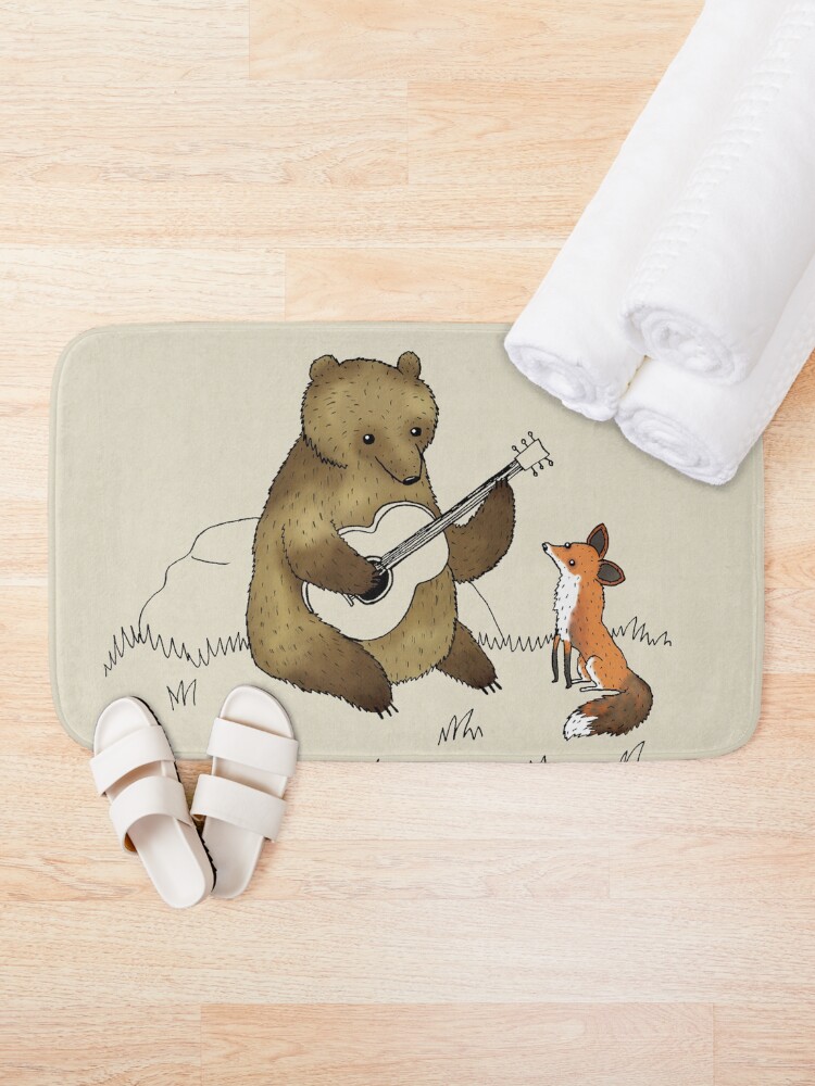 Alternate view of Bear & Fox Bath Mat