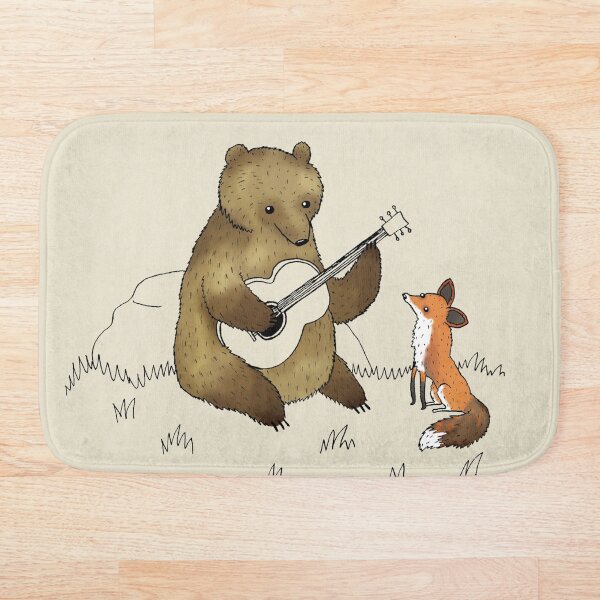 Bear & Fox Bath Mat